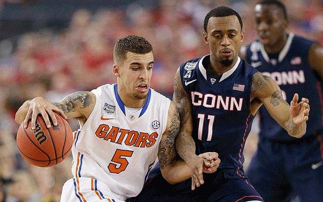 Ryan Boatright executed head coach Kevin Ollie's orders in shutting down Gators star Scottie Wilbekin.
